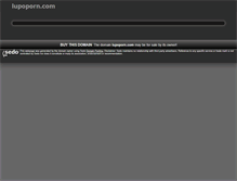 Tablet Screenshot of lupoporn.com